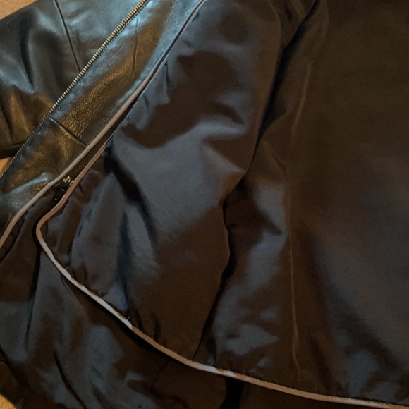 Wilson’s oversized vintage leather jacket bomber - Picture 14 of 14